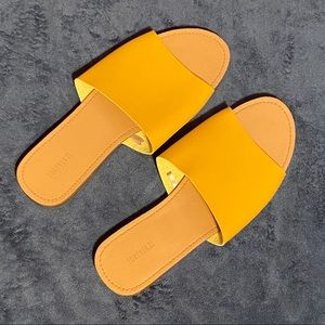 Forever 21 Yellow Sandals